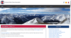 Desktop Screenshot of coloradochess.com